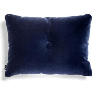 Hay - Dot cushion pude med 1 dot - soft navy